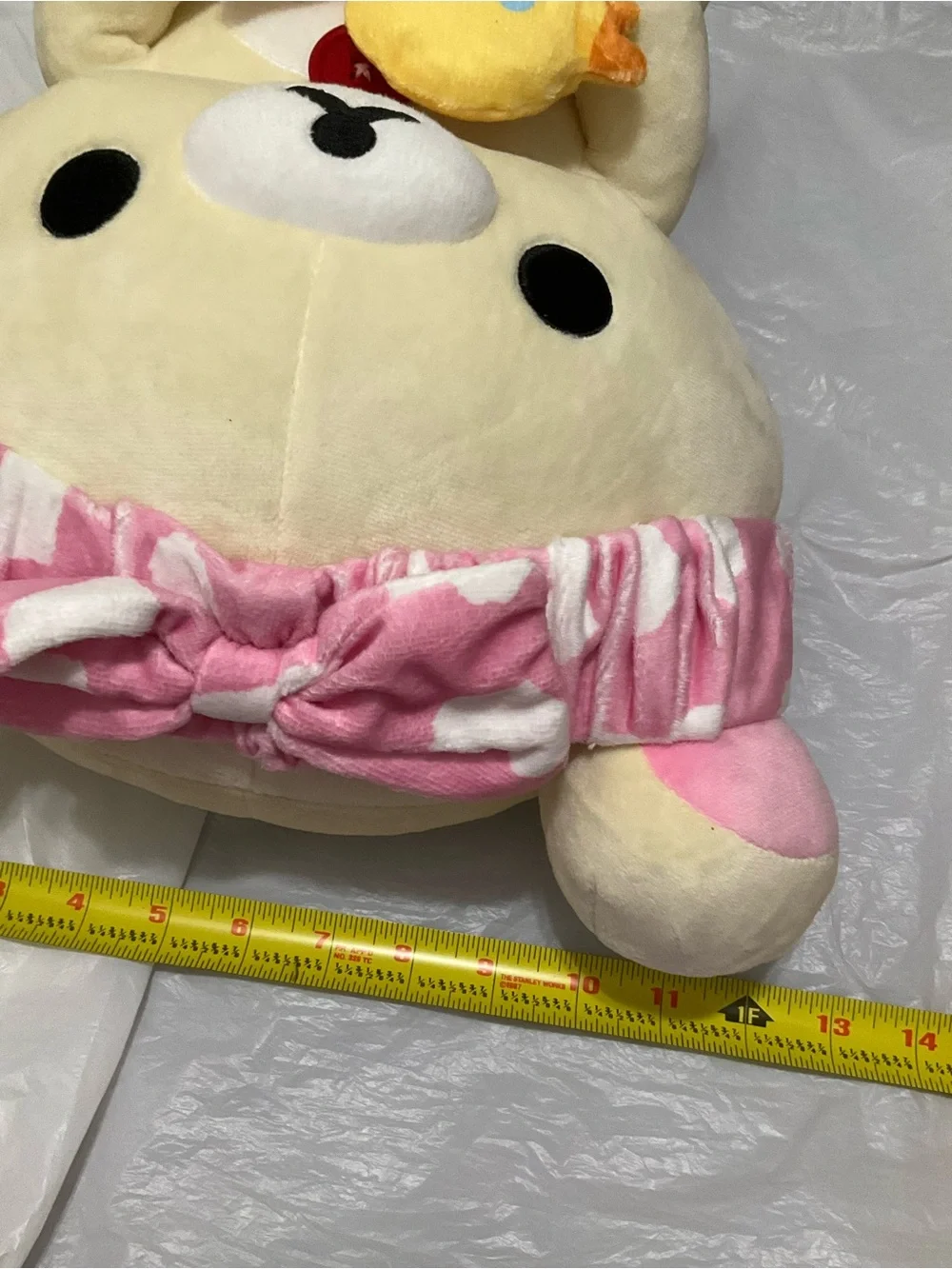 Rilakkuma 14” Bath time Korilakkuma With Duck Round 1 Limited NWT